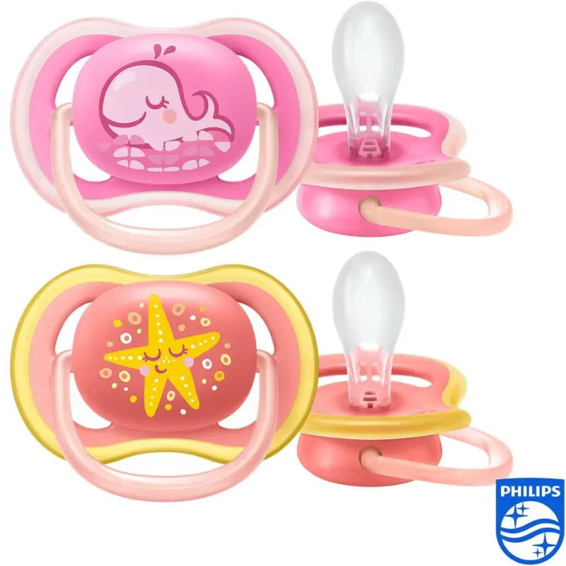 Sucettes Ultra Air - New Berry Girl 6-18 m - 2pcs - Image 2