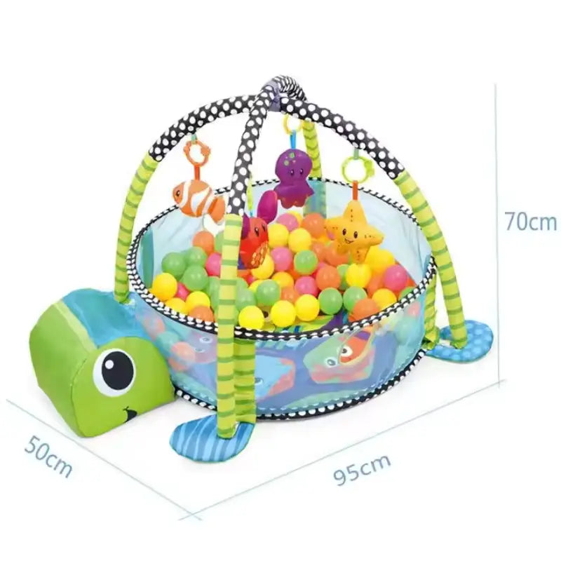 Tapis de jeu 3 en 1 pour bébé Tortue - Image 4