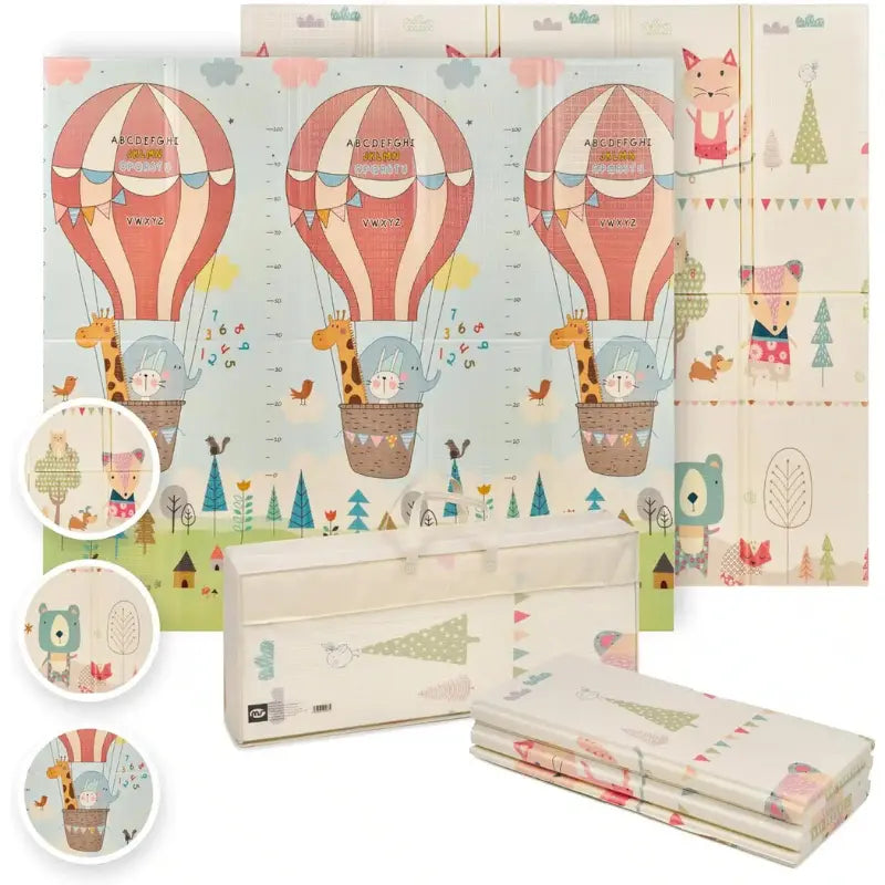 Tapis de jeu double face pour bébé 150 x 200 cm - Image 1