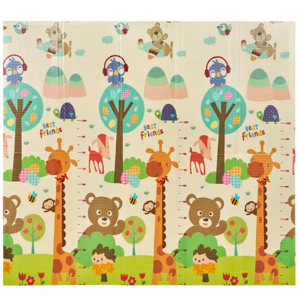 Tapis de jeu MS Innovaciones 120 x 120 cm Girafe Scooter avec sac de transport - Image 1