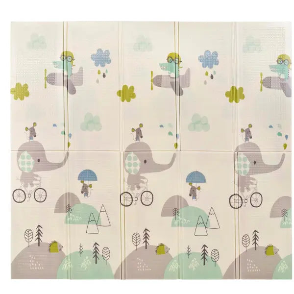 Tapis de jeu MS Innovaciones 120 x 120 cm Girafe Scooter avec sac de transport - Image 2