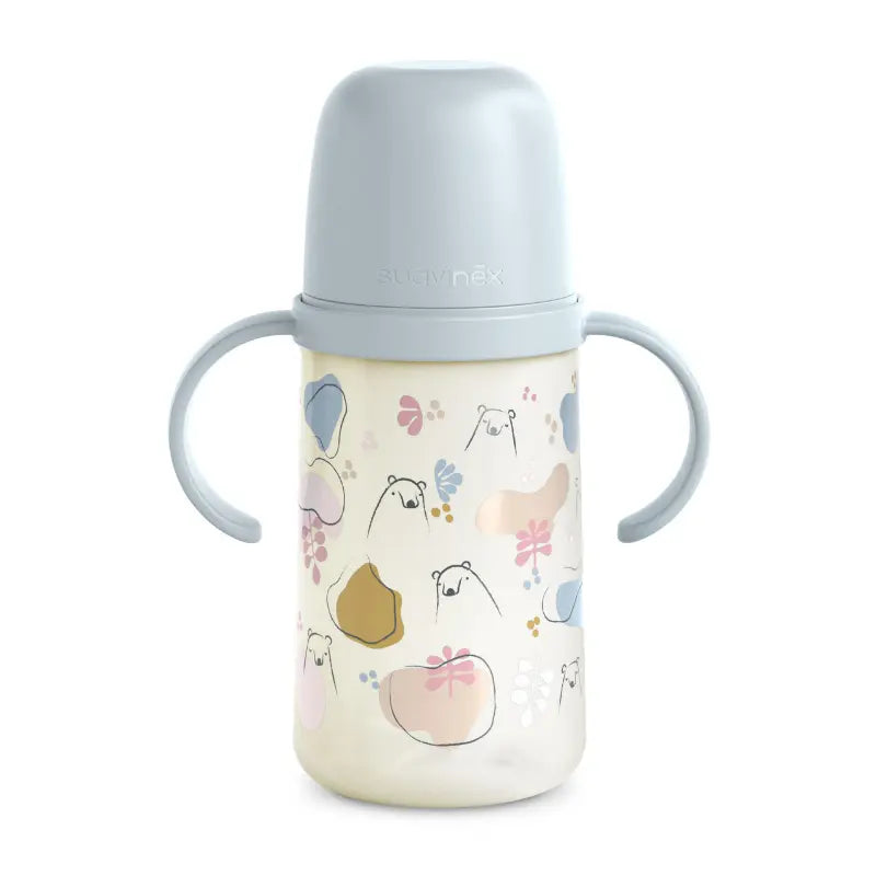 Tasse d’Apprentissage 270 mL Suavinex My Family - Bleu - Image 1