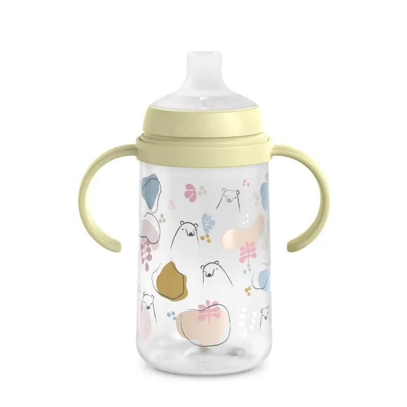 Tasse d’Apprentissage 270 mL Suavinex My Family - Jaune - Image 2
