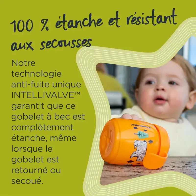 Tasse d'apprentissage anti-fuite Tommee Tippee 300 ml 6 mois et plus - Rose - Image 3