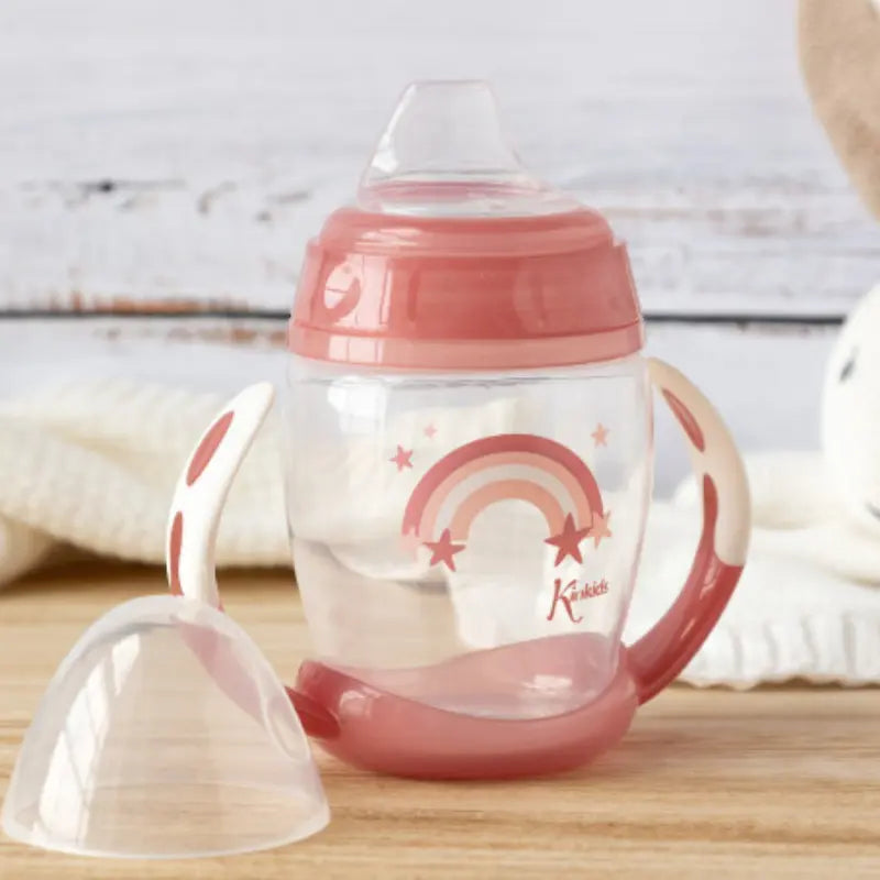 Tasse d'apprentissage Rose Étape 1 – Brille dans le noir +6 MOIS - Image 2