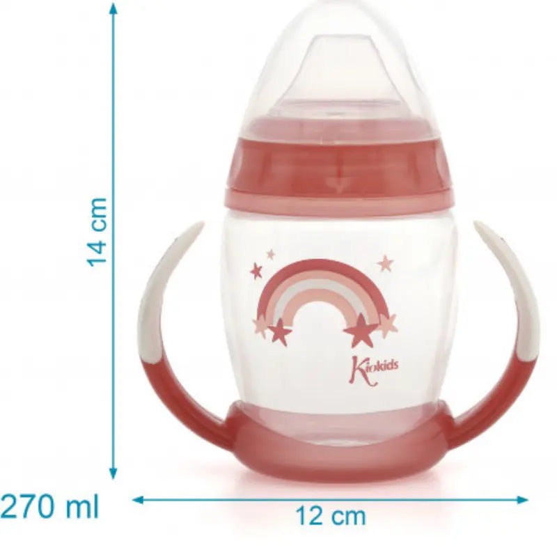 Tasse d'apprentissage Rose Étape 1 – Brille dans le noir +6 MOIS - Image 4