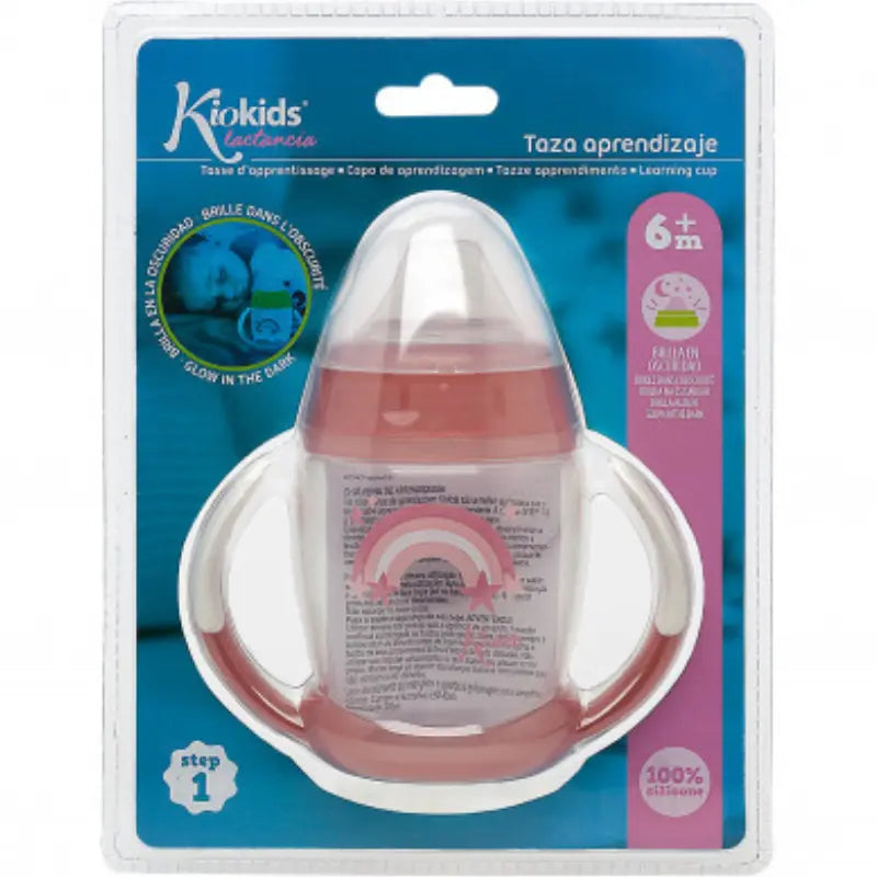 Tasse d'apprentissage Rose Étape 1 – Brille dans le noir +6 MOIS - Image 5