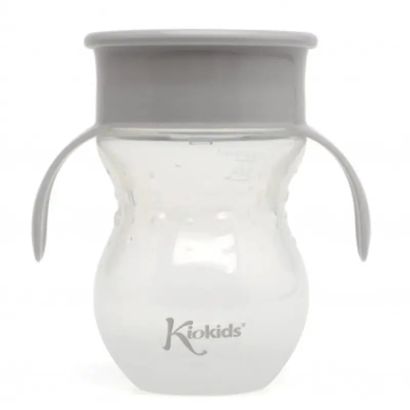 Tasse Step 3 avec poignée 360° Gris - Kiokids - Image 1