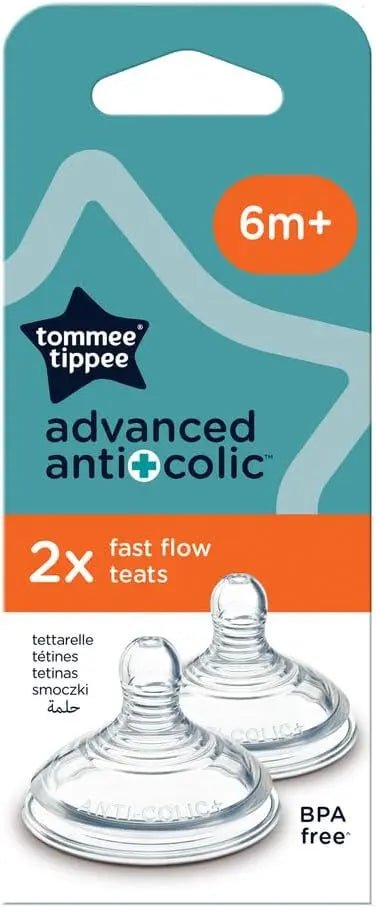 Tétines anti-coliques Tommee Tippee 6m+ - Image 1