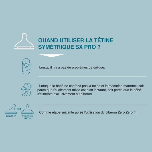 Tetines Symetriques Sx Pro X2 6m+ - SUAVINEX - Image 3