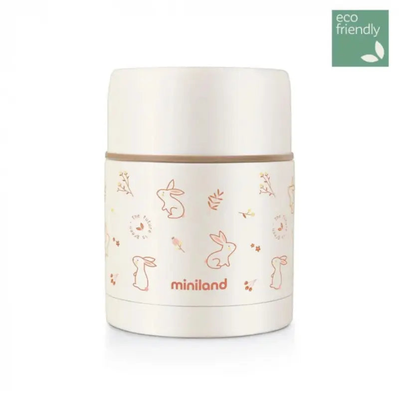 Thermos Miniland Pour Aliments Solides Bunny 600ml - Image 1