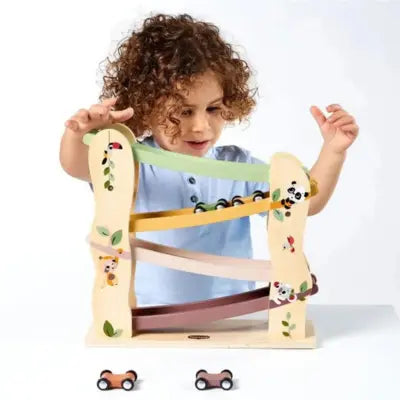 Tiny Love Rampe de Course et Voitures en bois Boho Chic 18m+ - Image 3