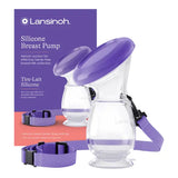 Tire-lait silicone - recueil lait Lansinoh - Image 1