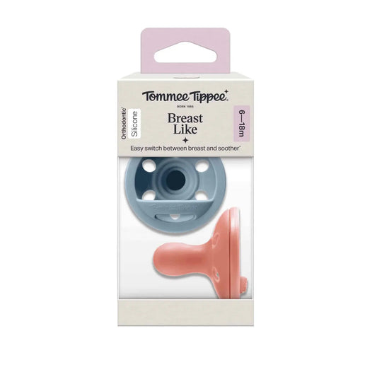 Tommee Tippee Lot de 2 Sucette Breastlike 6–18 mois - Image 1
