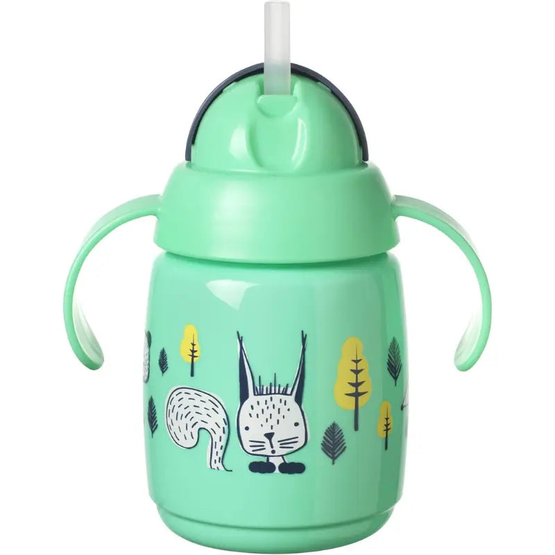 Tommee Tippee Tasse à paille Super Star 300ml - Vert - Image 1