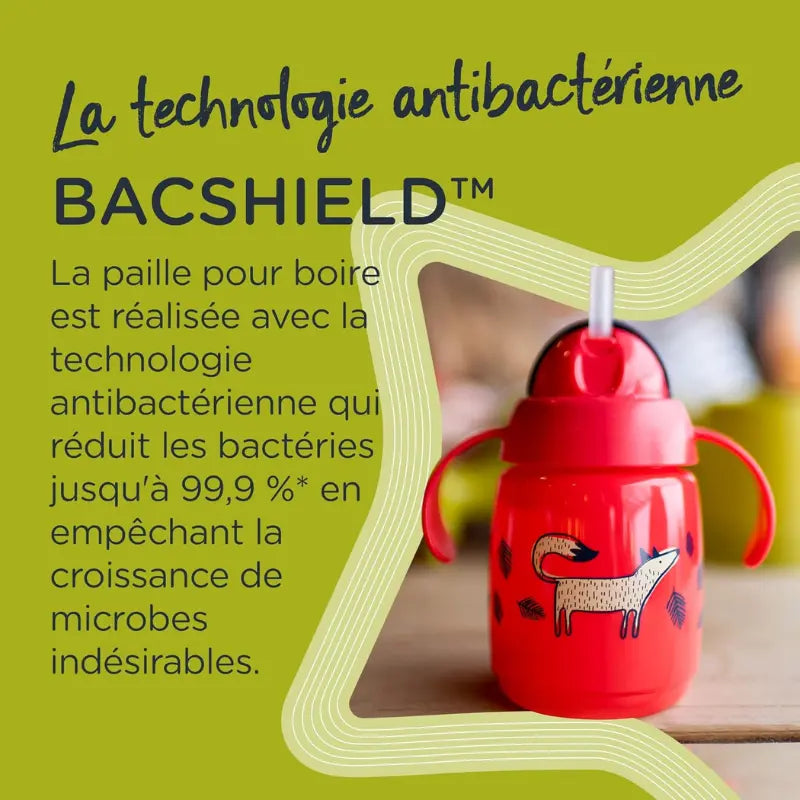 Tommee Tippee Tasse à paille Super Star 300ml - Vert - Image 4