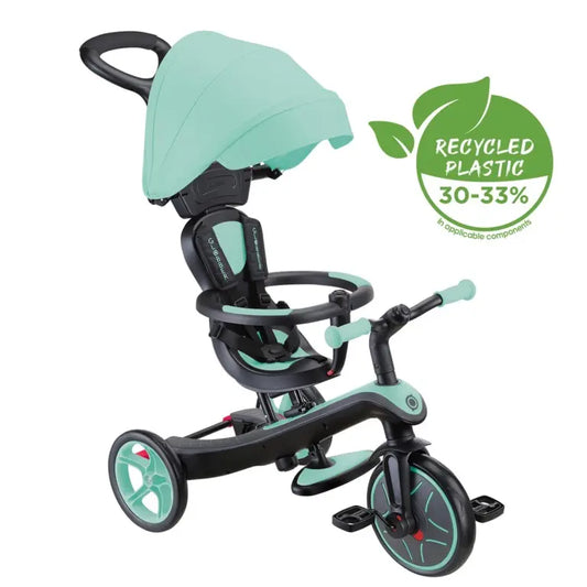 Tricycle et draisienne 4 en 1 Vert Globber - Image 1