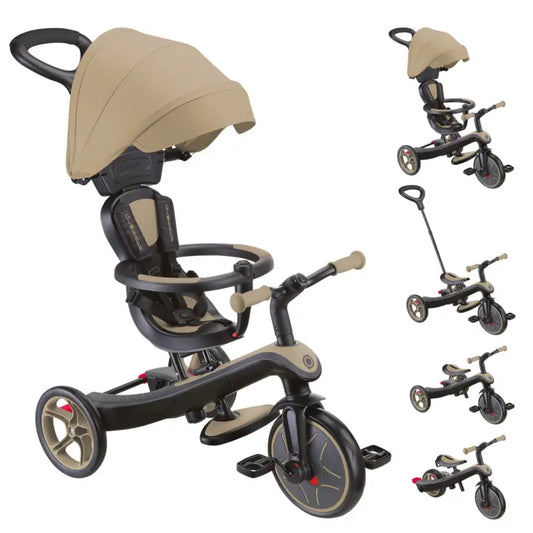 Tricycle EXPLORER 4 en 1 Beige - Globber - Image 3