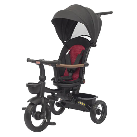Tricycle pliable 7 en 1 pour enfants de 1 à 5 ans Noir - Image 1