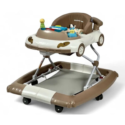 Trotteur à bascule pour bébé - MAMALOVE 3481 Beige - Image 1