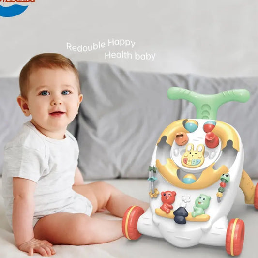 Trotteur bébé multifonction avec jeux éducatifs – Premiers pas amusants - Image 3