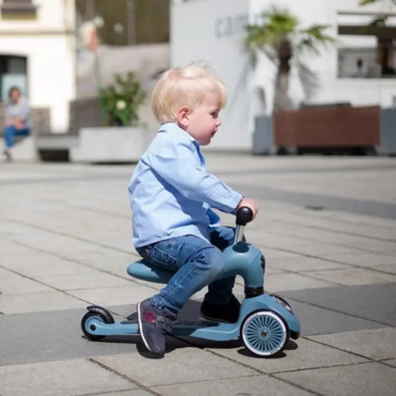Trottinette 2 en 1 Highwaykick 1 - Myrtille -  SCOOT AND RIDE - Image 5