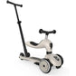 Trottinette 2 en 1 pour enfant avec guidon Blanc - SCOOT AND RIDE - Image 2