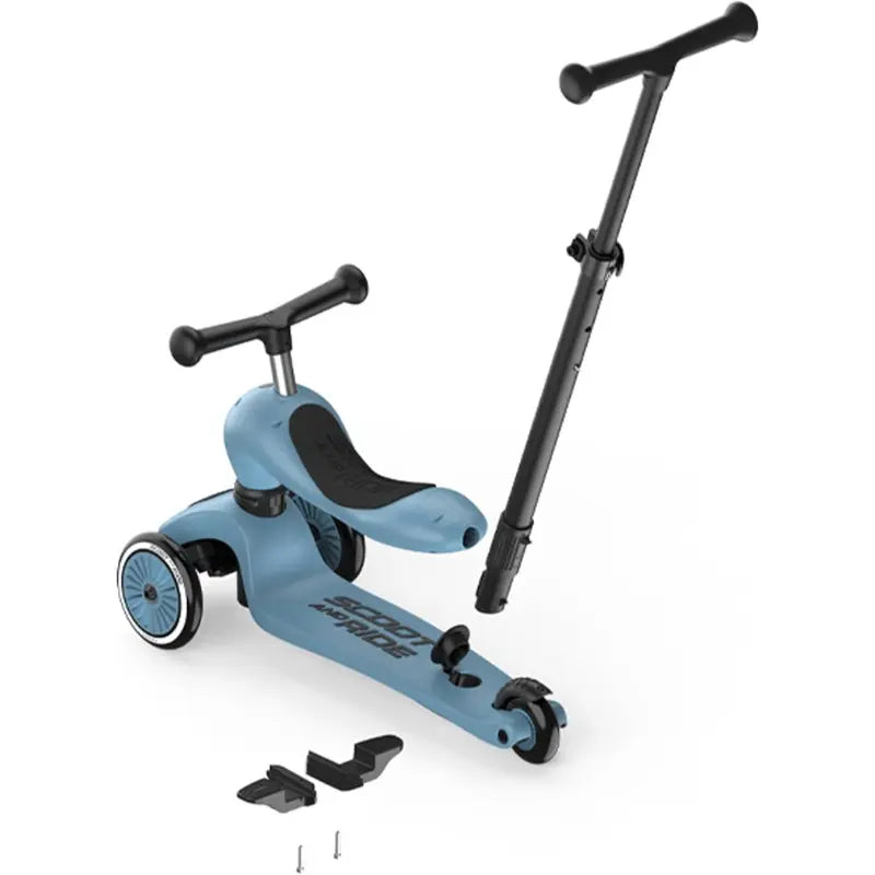 Trottinette 2 en 1 pour enfant avec guidon Bleu - SCOOT AND RIDE - Image 6