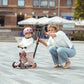 Trottinette 2 en 1 pour enfant avec guidon Rose - SCOOT AND RIDE - Image 5
