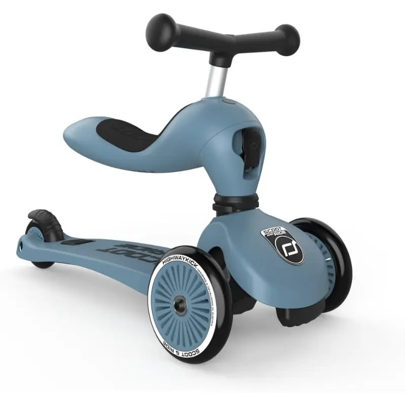 Trottinette bébé Highwaykick 1 BLEU ACIER  - SCOOT AND RIDE - Image 1