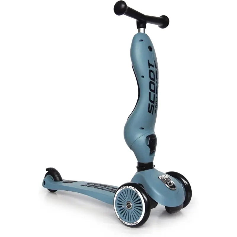 Trottinette bébé Highwaykick 1 BLEU ACIER  - SCOOT AND RIDE - Image 2