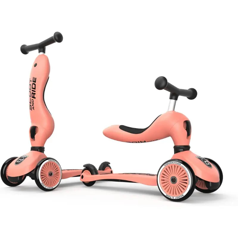 Trottinette bébé Highwaykick 1 Rose clair  - SCOOT AND RIDE - Image 3