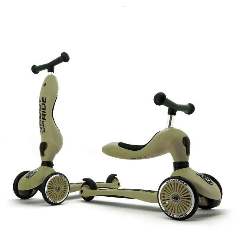 Trottinette Highwaykick 1 - Olive -  SCOOT AND RIDE - Image 1