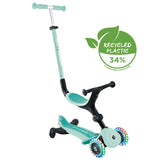 Trottinette Évolutive Globber GO•UP Active Plus Lights Mint - Image 1