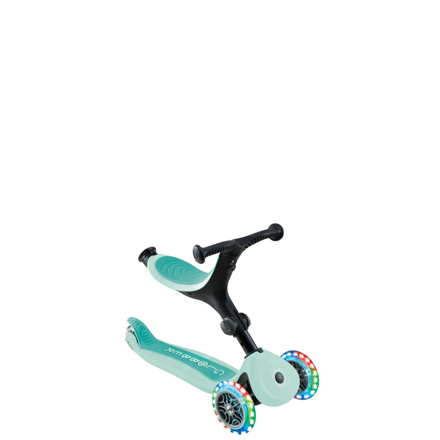 Trottinette Évolutive Globber GO•UP Active Plus Lights Mint - Image 2