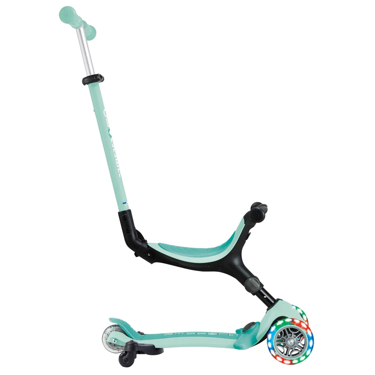Trottinette Évolutive Globber GO•UP Active Plus Lights Mint - Image 3