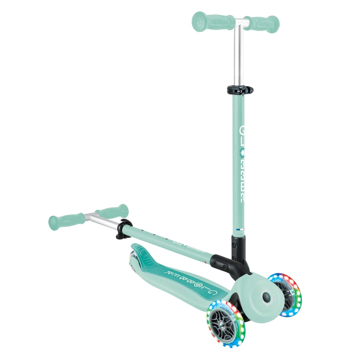 Trottinette Évolutive Globber GO•UP Active Plus Lights Mint - Image 6