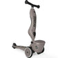 Trottinette Scoot And Ride 2 en 1 Highwaykick 1 Lifestyle – Lignes brunes - Image 5