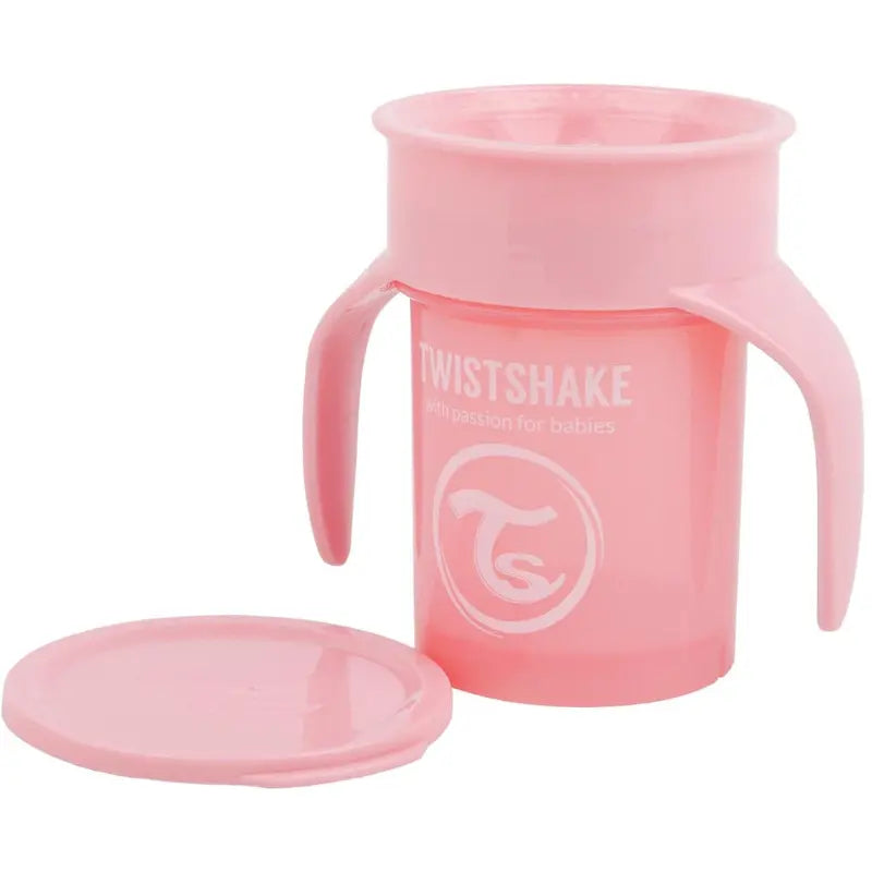 Twistshake Tasse d'Entraînement 230ml 6M+ - Rose Pastel - Image 2