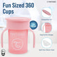 Twistshake Tasse d'Entraînement 230ml 6M+ - Rose Pastel - Image 3