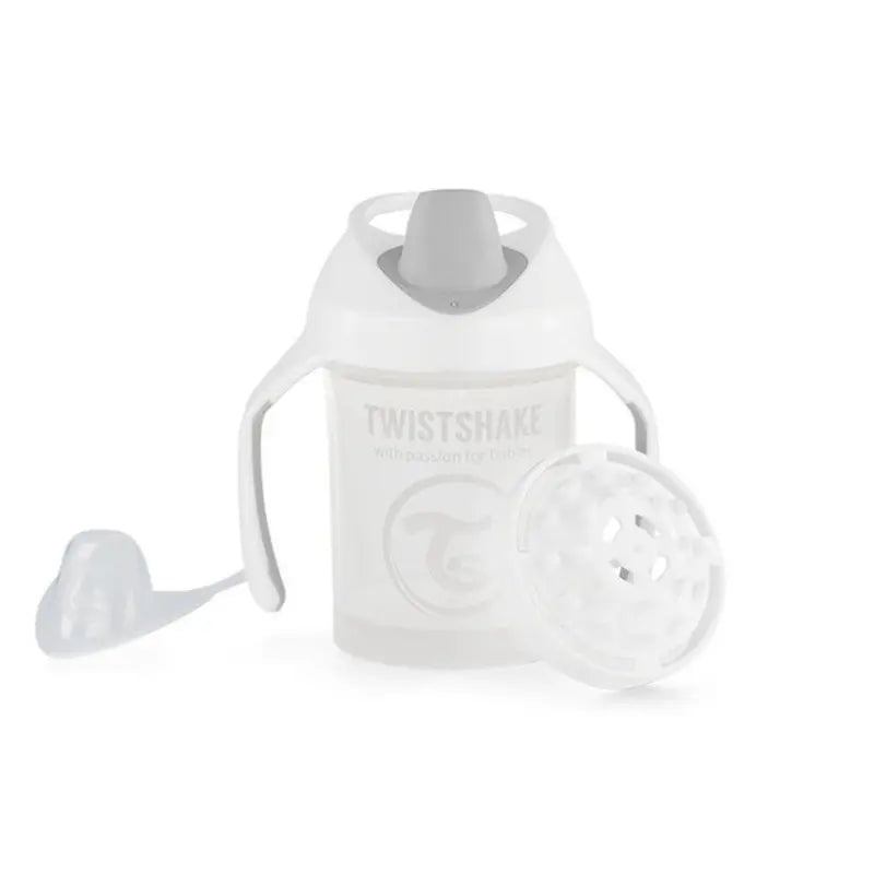 Twistshake Tasse enfant mini cup 4m+ 230ml blanc - Image 1