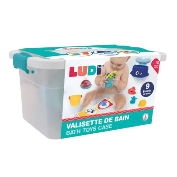 Valisette de bain 9 jouets de bain - Image 1