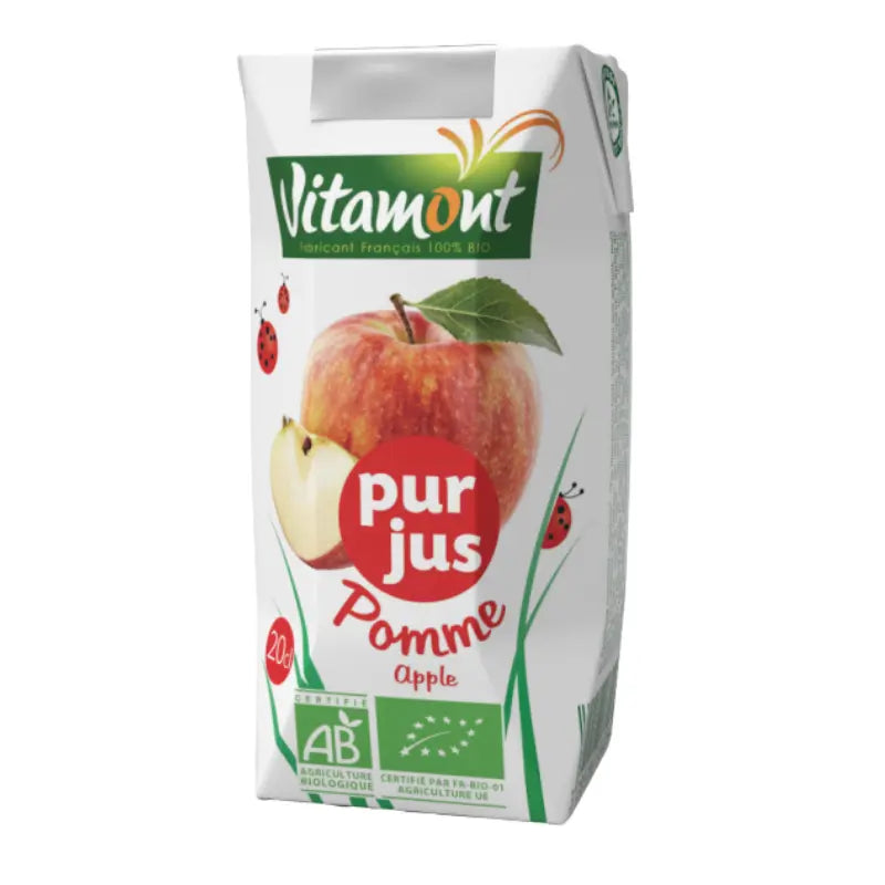 Vitamont Pur Jus de Pomme 20Cl - Image 2
