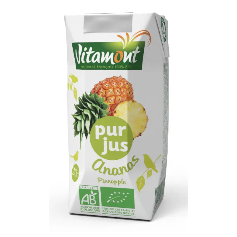 Vitamont Tetra Pur Jus d’Ananas 200Ml - Image 2
