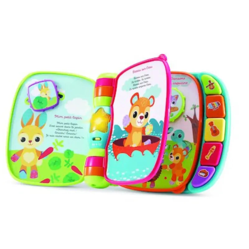 Vtech Baby Super livre enchanté des baby loulous bleu - Image 1