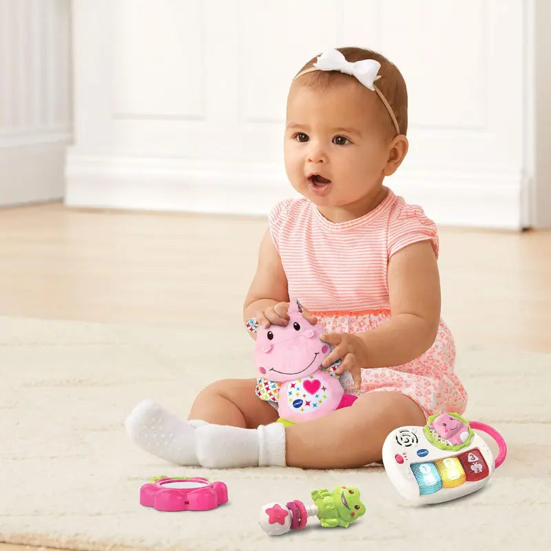VTech -Coffret Naissance Éveil des Sens Rose - Image 2