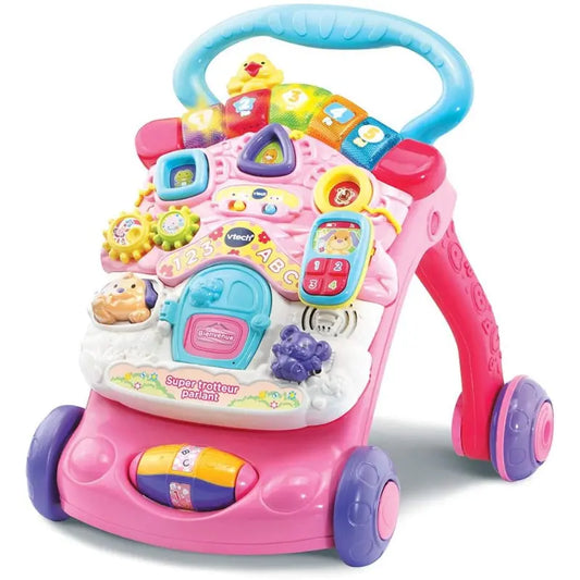 VTech - Super Trotteur Parlant Rose - Image 1