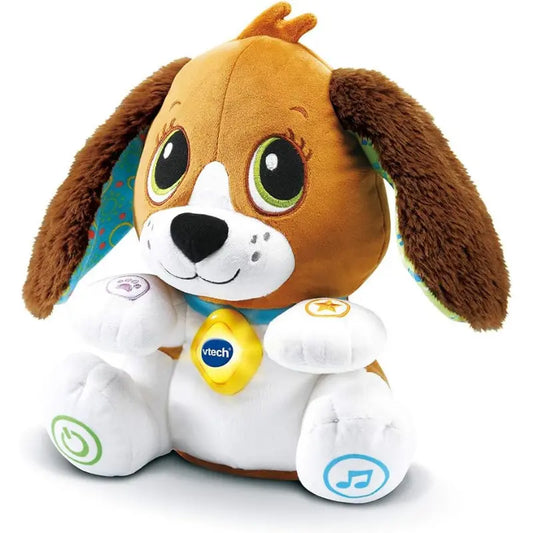 VTech -Toutou Parle avec Moi- Jouet Chien Interactif Qui Répète - Image 1