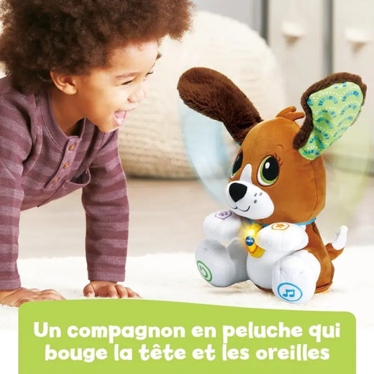 VTech -Toutou Parle avec Moi- Jouet Chien Interactif Qui Répète - Image 3