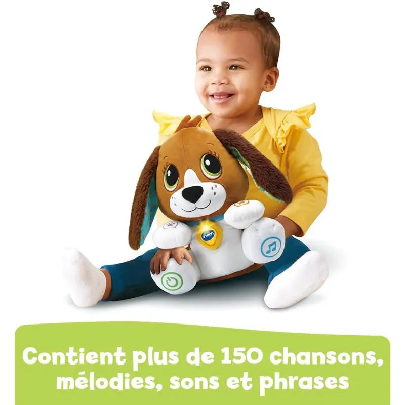 VTech -Toutou Parle avec Moi- Jouet Chien Interactif Qui Répète - Image 4